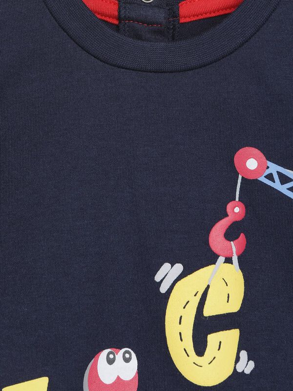 Boys Long Sleeve T-Shirt With Fun Print image number 2